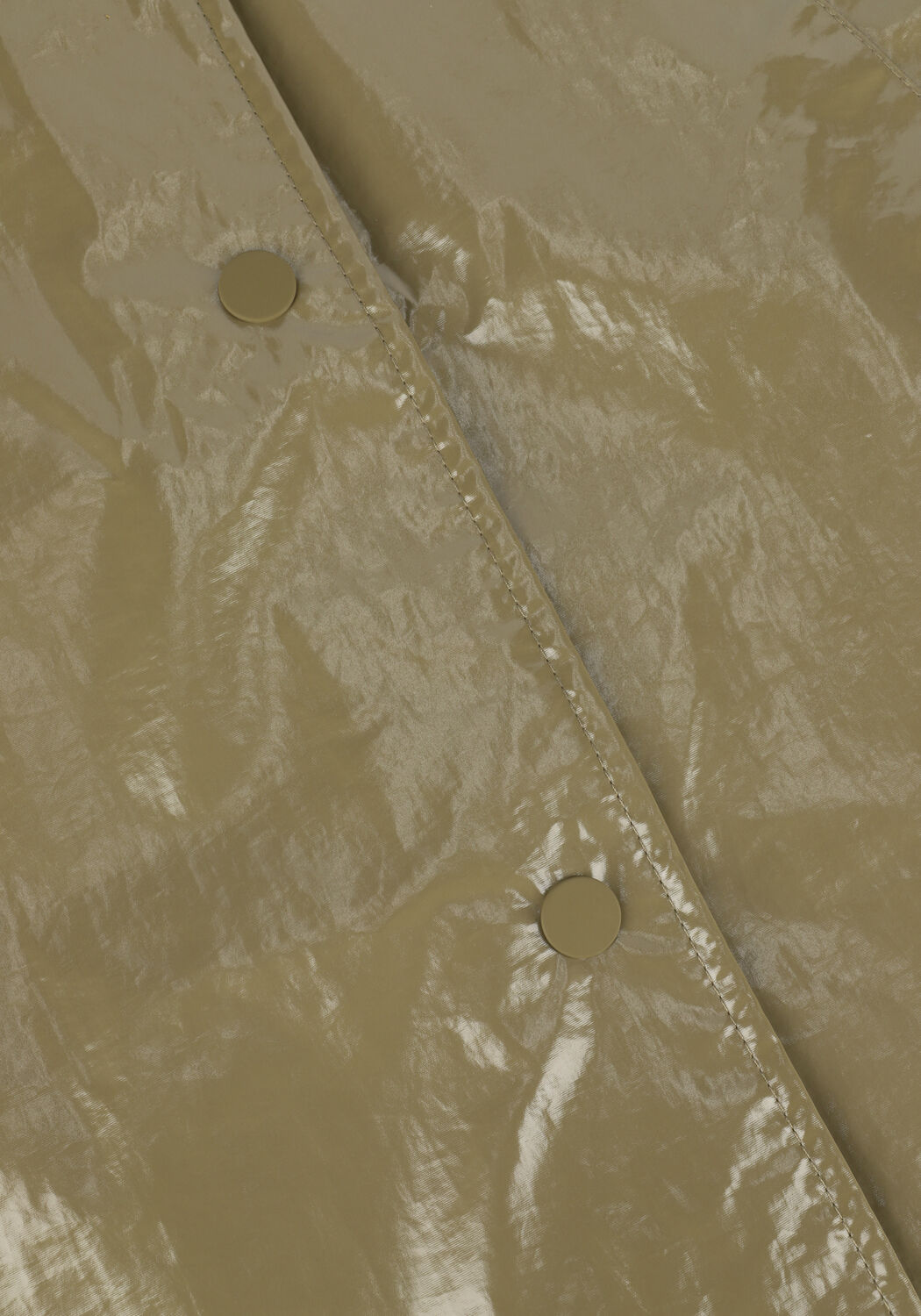 CALVIN KLEIN Imperm&eacute;able COATED LONG JACKET en vert - large