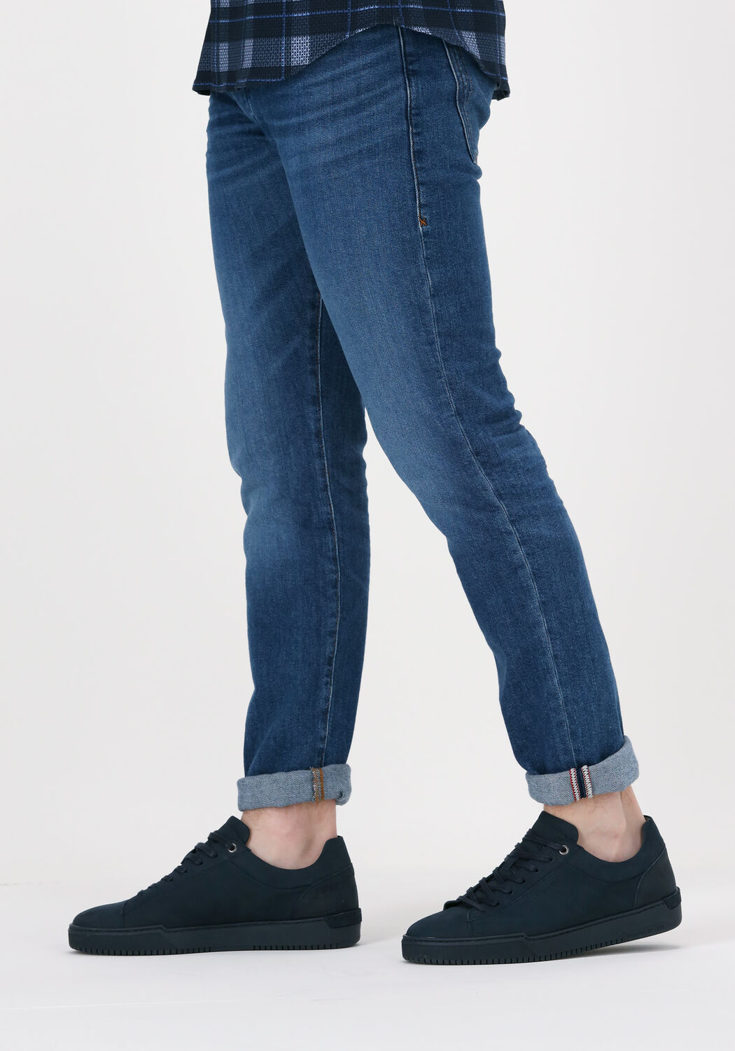 CYCLEUR DE LUXE Baskets basses PRESUIT en bleu - large