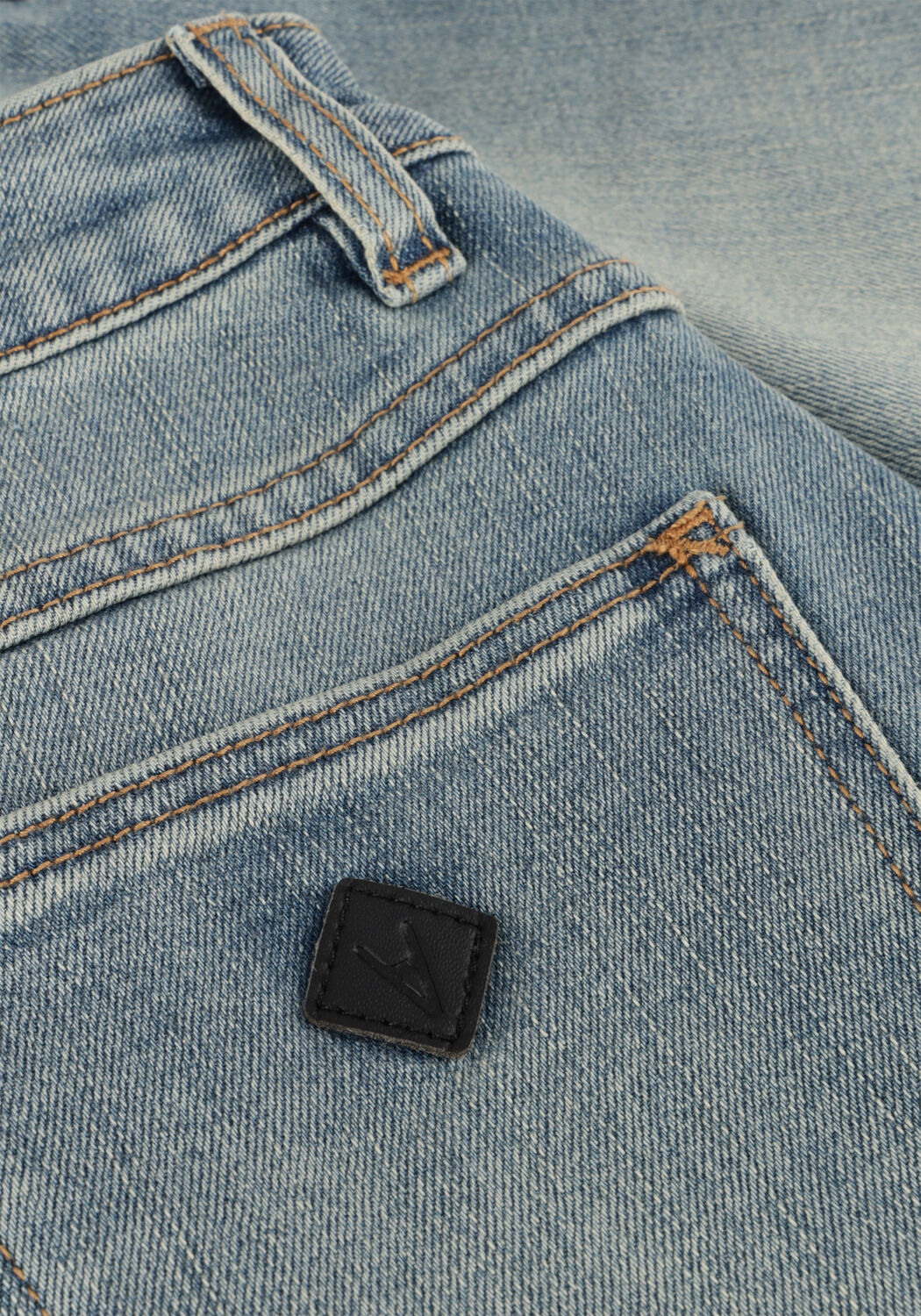 Blauwe ABRAND JEANS Minirok A LINE SKIRT GISELE - large