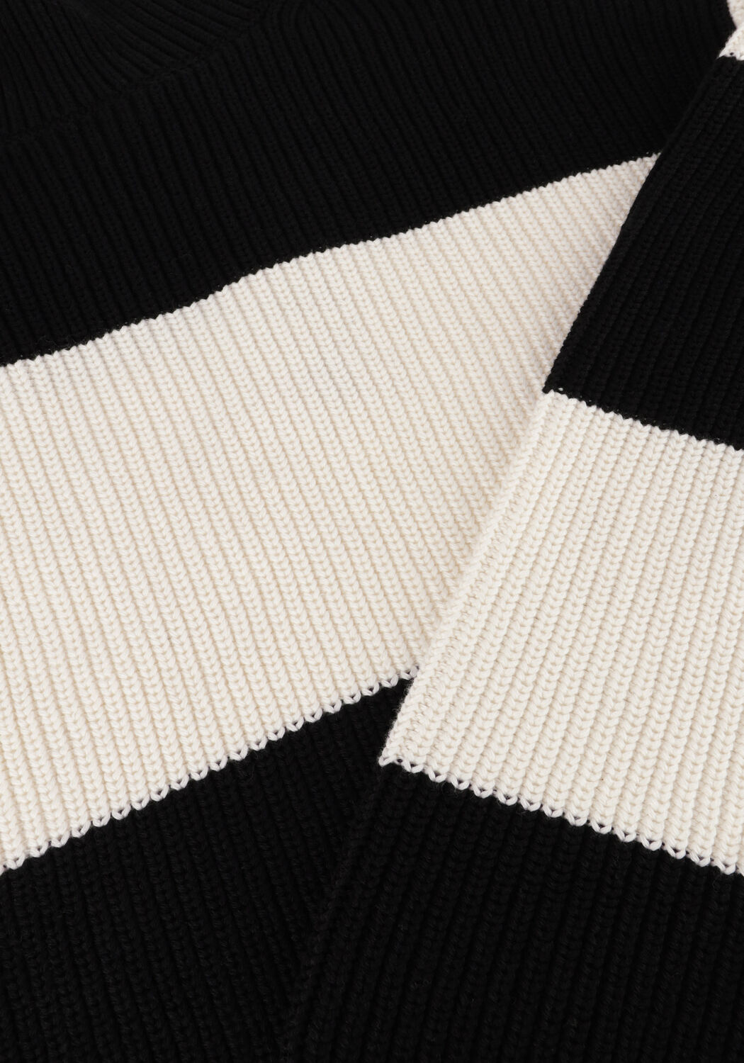 Witte CALVIN KLEIN Coltrui CHUNKY LOOSE HIGH NECK SWEATER - large