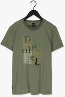 PME LEGEND T-shirt SHORT SLEEVE R-NECK SINGLE JERSEY MERCERISED Olive