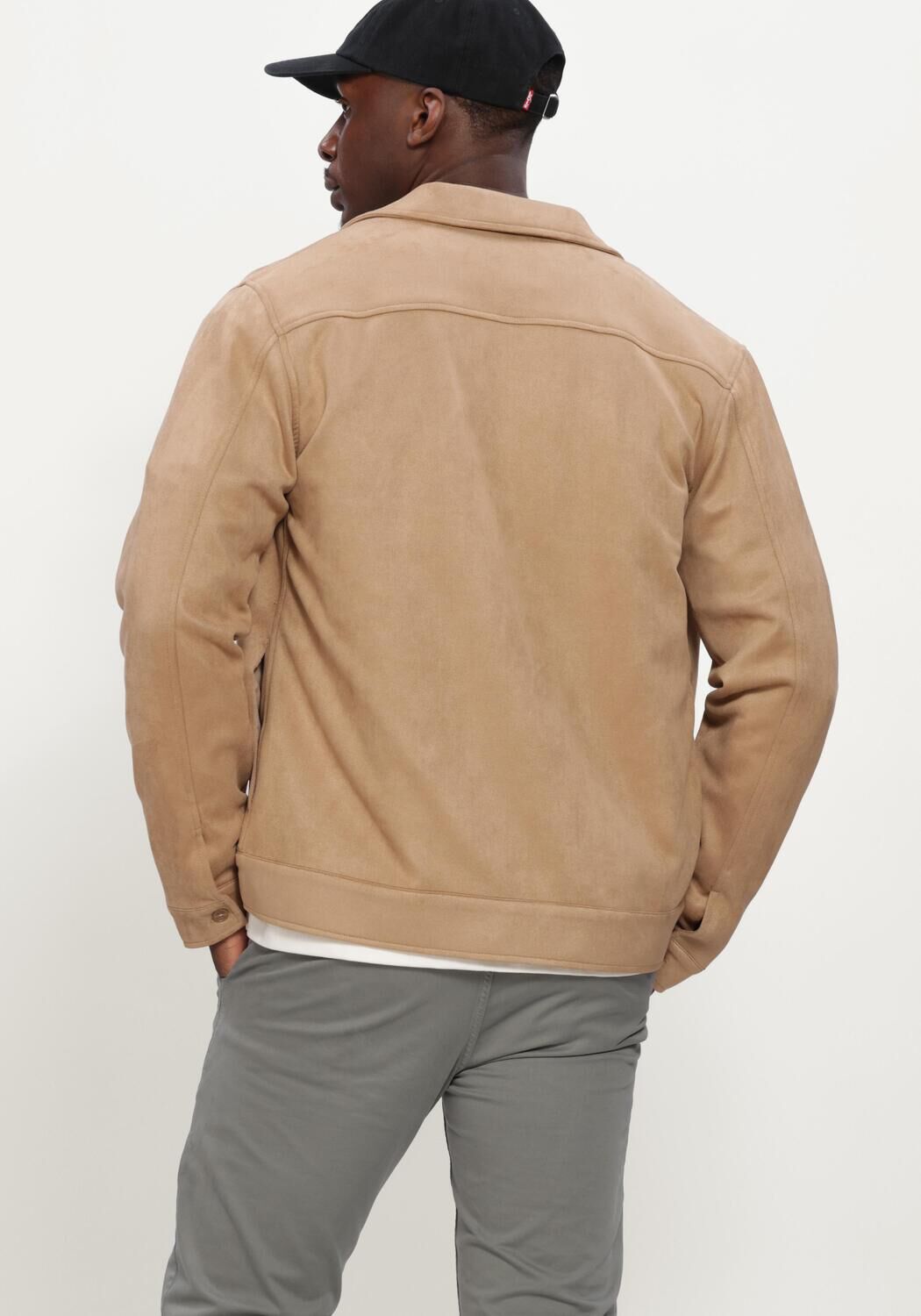 BLUE INDUSTRY Surchemise BLUE INDUSTRY SHIRTJACKET en camel - large