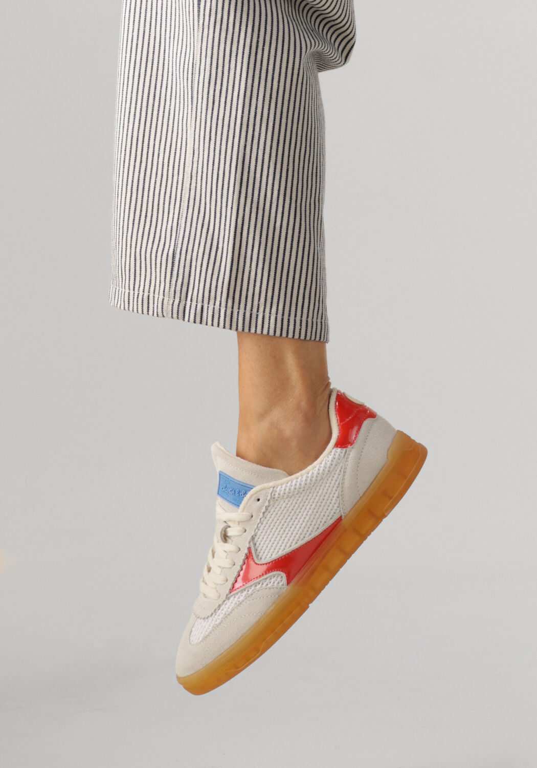 SCOTCH & SODA Baskets basses NIXIE en blanc - large