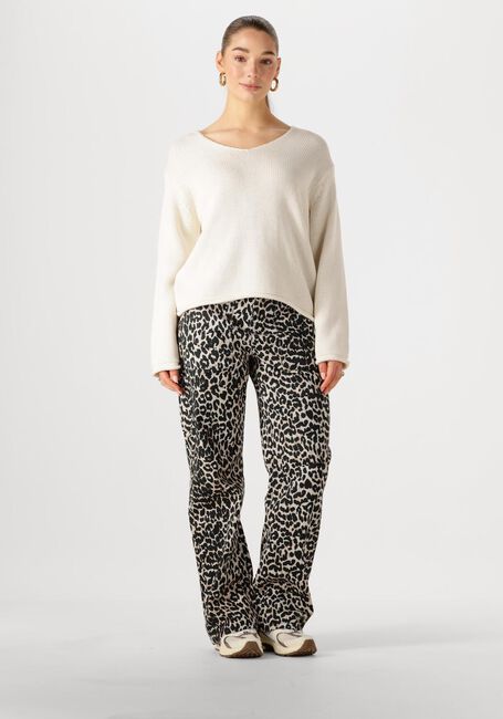 Ecru MOS MOSH Trui MMBINE LSV-NECK KNIT - large