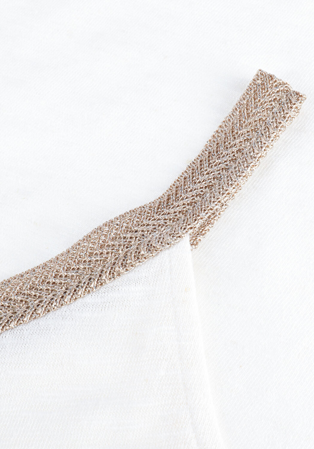 Witte KNIT-TED Top MAGGY - large