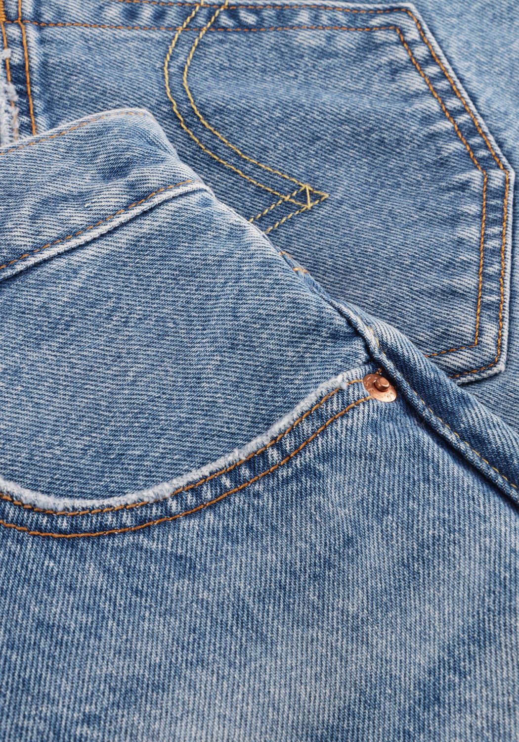 Lichtblauwe LEVI'S Jeans 501 ORIGINAL SHORT OXNARD ATHENS MID - large