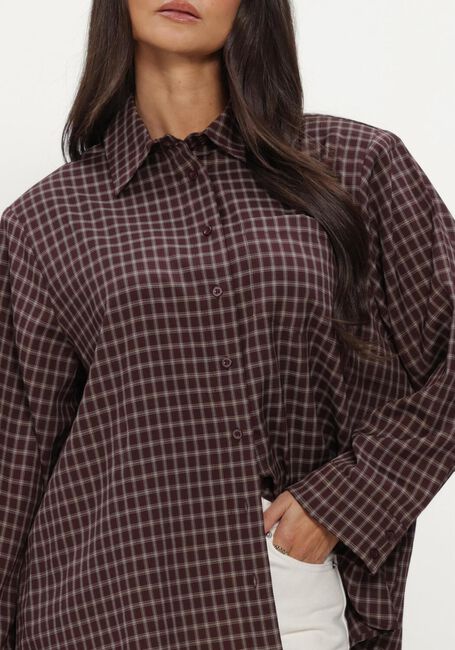 Bruine NEO NOIR  ANELLA CHECK SHIRT - large
