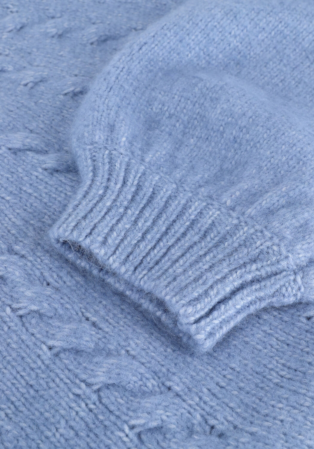 Blauwe ENVII Trui ENVALENTIN LS KNIT 5255 - large