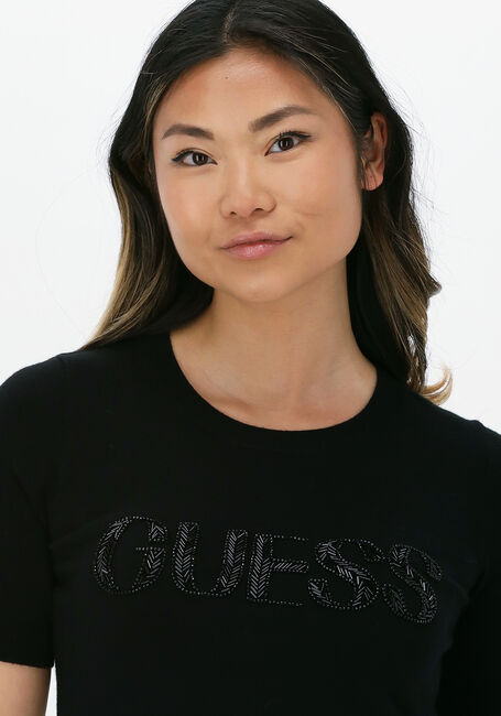 GUESS Haut AMELIE RN SS SWTR en noir - large