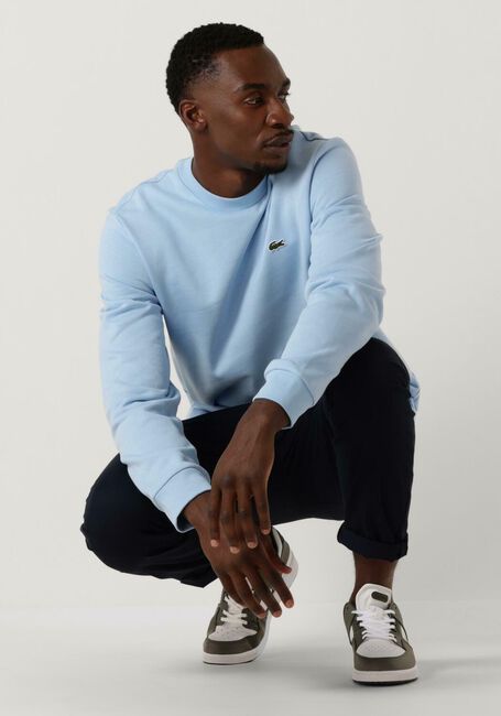 LACOSTE Chandail CLASSIC FIT BRUSHED FLEECE SWEATSHIRT Bleu clair - large