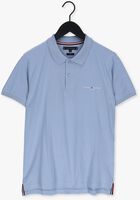 Lichtblauwe TOMMY HILFIGER Polo CLEAN JERSEY SLIM POLO