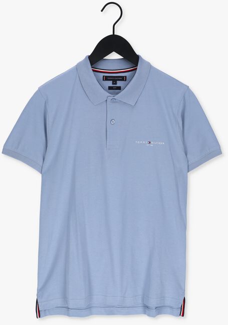 TOMMY HILFIGER Polo CLEAN JERSEY SLIM POLO Bleu clair - large