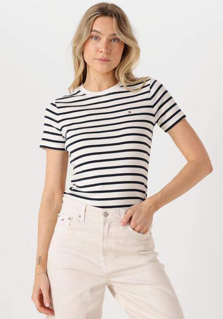 TOMMY HILFIGER T-shirt SLIM CODY C-NK SS en bleu - large