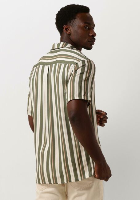 ANERKJENDT Chemise décontracté AKLEO S/S VISCOSE AOP Olive - large
