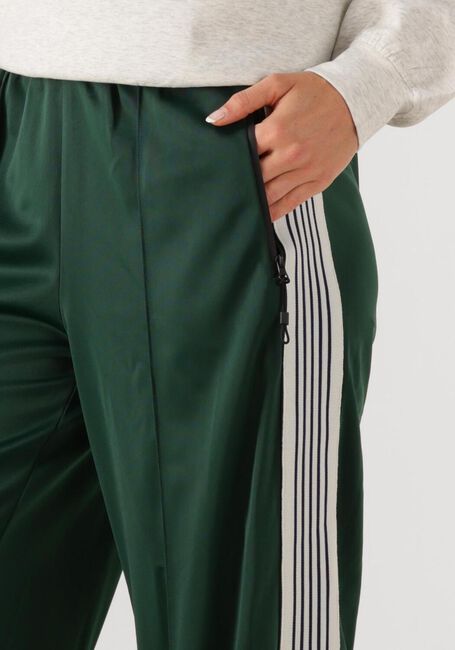 Donkergroene HAUTE L'AMITIÉ Flared broek BAGGY TRACK TALL PANTS - large