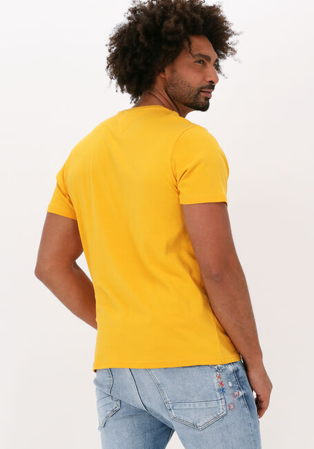TOMMY JEANS T-shirt TJM CHEST COLLEGE GRAPHIC TEE en jaune - large