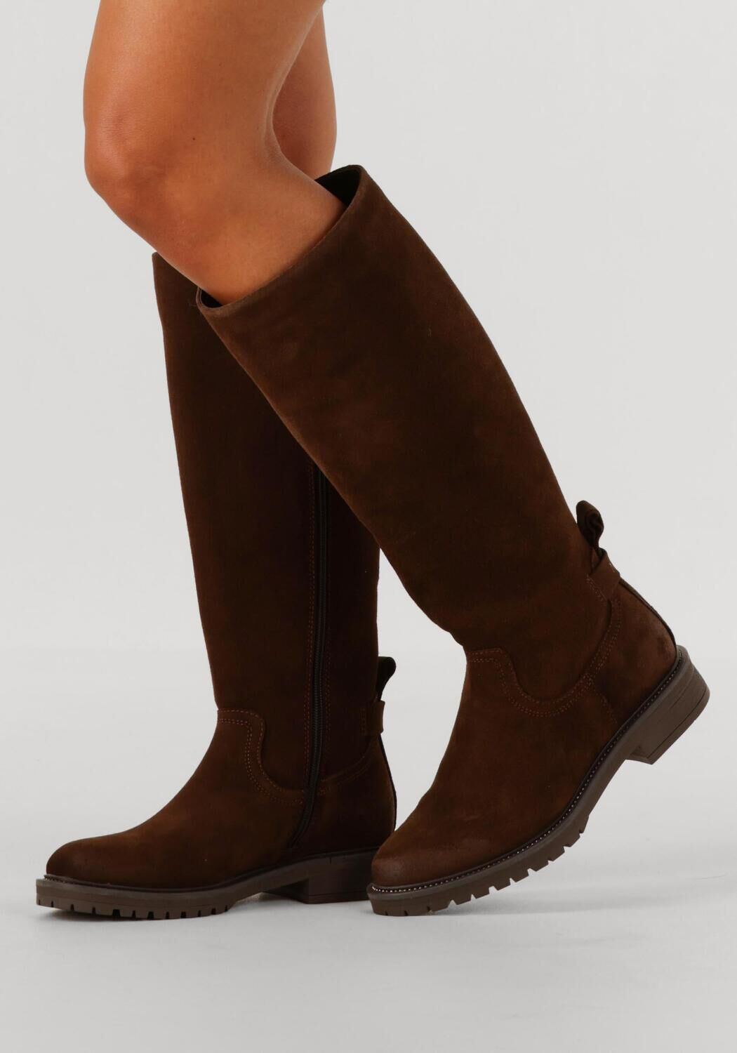 NOTRE-V Bottes hautes DUNGABALL-66 en marron - large