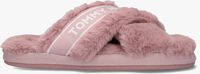 TOMMY HILFIGER TOMMY FURRY HOME SLIPPER Chaussons en rose - medium