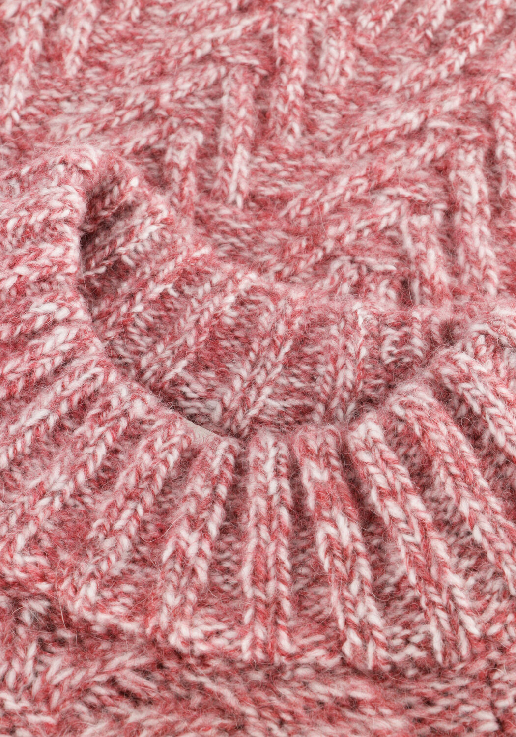 Roze ANOTHER LABEL Trui BECKA KNITTED PULL L/S - large