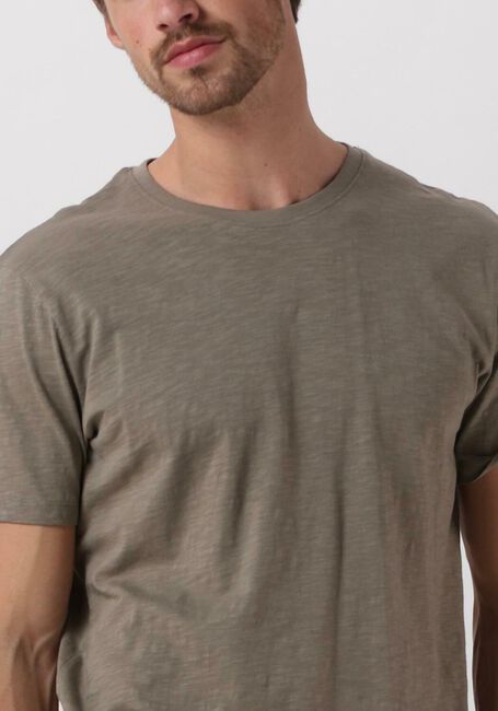 SELECTED HOMME T-shirt SLHASPEN SLUB SS O-NECK TEE NOOS en vert - large