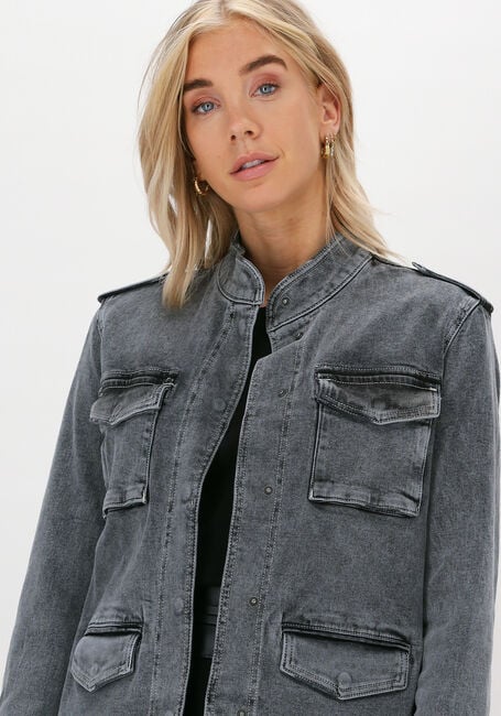 Grijze SET Spijkerjas 74067 - large