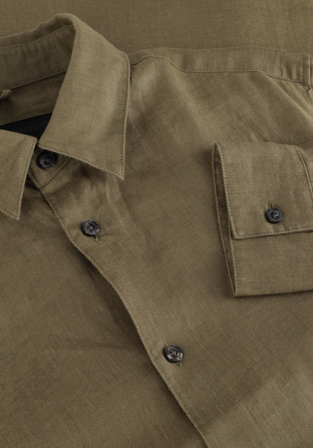 Olijf DRYKORN Casual overhemd RAMIS 126106 - large