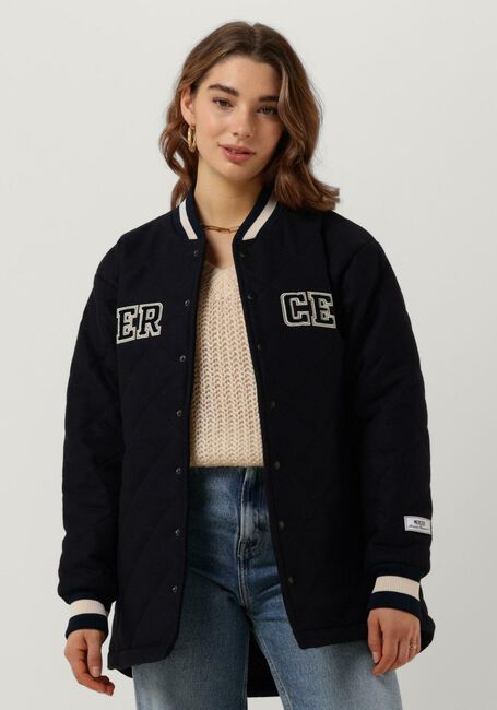 MERCER AMSTERDAM Jack THE MERCER QUILTED VASRSITY WOOL Bleu foncé - large