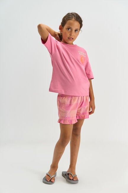 THE NEW Pantalon courte TNTASMINE en rose - large