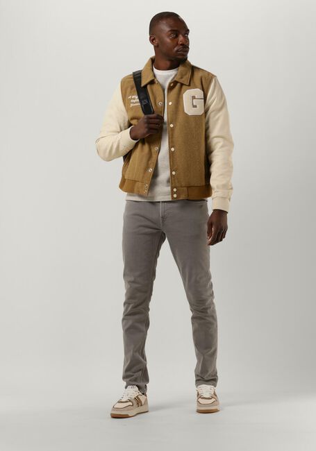 7 FOR ALL MANKIND Skinny jeans PAXTON STRETCH TEK COLORS Gris clair - large