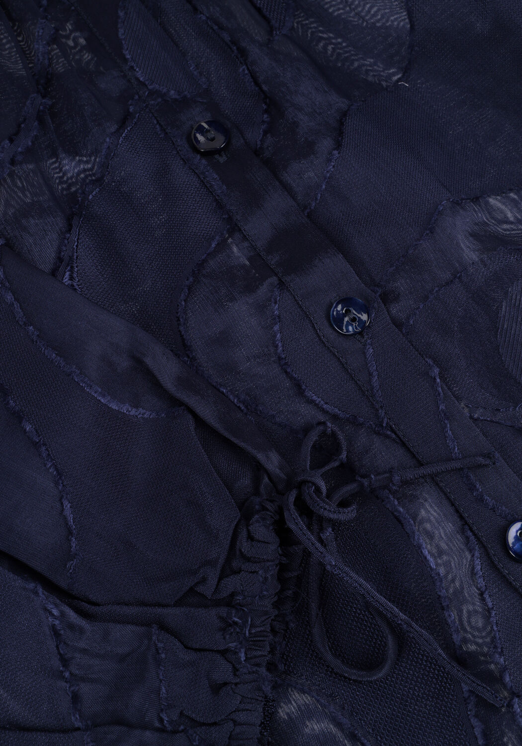 Blauwe POM AMSTERDAM  JAQCUARD MIDNIGHT BLUE - large