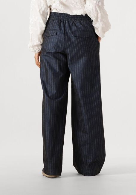 Donkerblauwe AAIKO Wijde broek ESILA PINSTRIPE CO 510 - large
