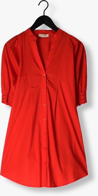 TWINSET MILANO Mini robe WOVEN DRESS  en rouge - large