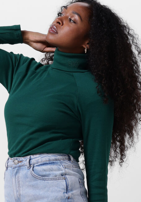 Groene ESM&Eacute; STUDIOS Coltrui BLOSSOM LS ROLL NECK - large