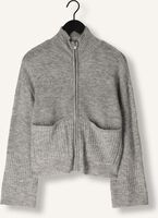 MSCH COPENHAGEN Gilet MSCHLEDIONA HOPE ZIP CARDIGAN en gris MSCH COPENHAGEN Gilet MSCHLEDIONA HOPE ZIP CARDIGAN en gris - medium