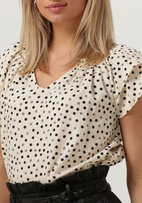 CO'COUTURE Haut SUNRISE DOT TOP en beige - large
