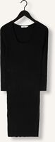 Zwarte CC HEART Midi jurk CC HEART ELENA KNIT DRESS Zwarte CC HEART Midi jurk CC HEART ELENA KNIT DRESS - medium