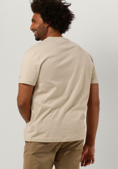 TOMMY JEANS T-shirt TJM CLSC SIGNATURE TEE en beige - large