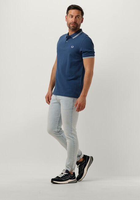 FRED PERRY Polo THE TWIN TIPPED FRED PERRY SHIRT en bleu - large