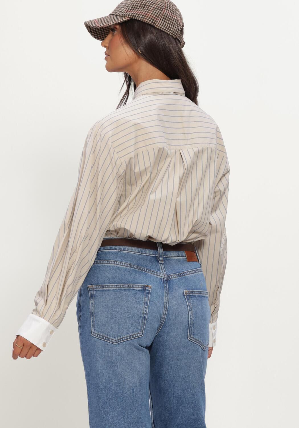 MOS MOSH MMKEEVA LILOU SHIRT Blouses en beige - large