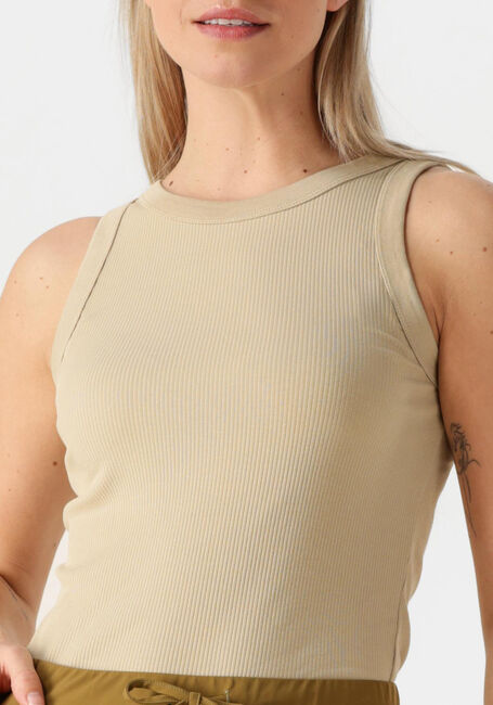 PENN & INK Haut SINGLET en beige - large