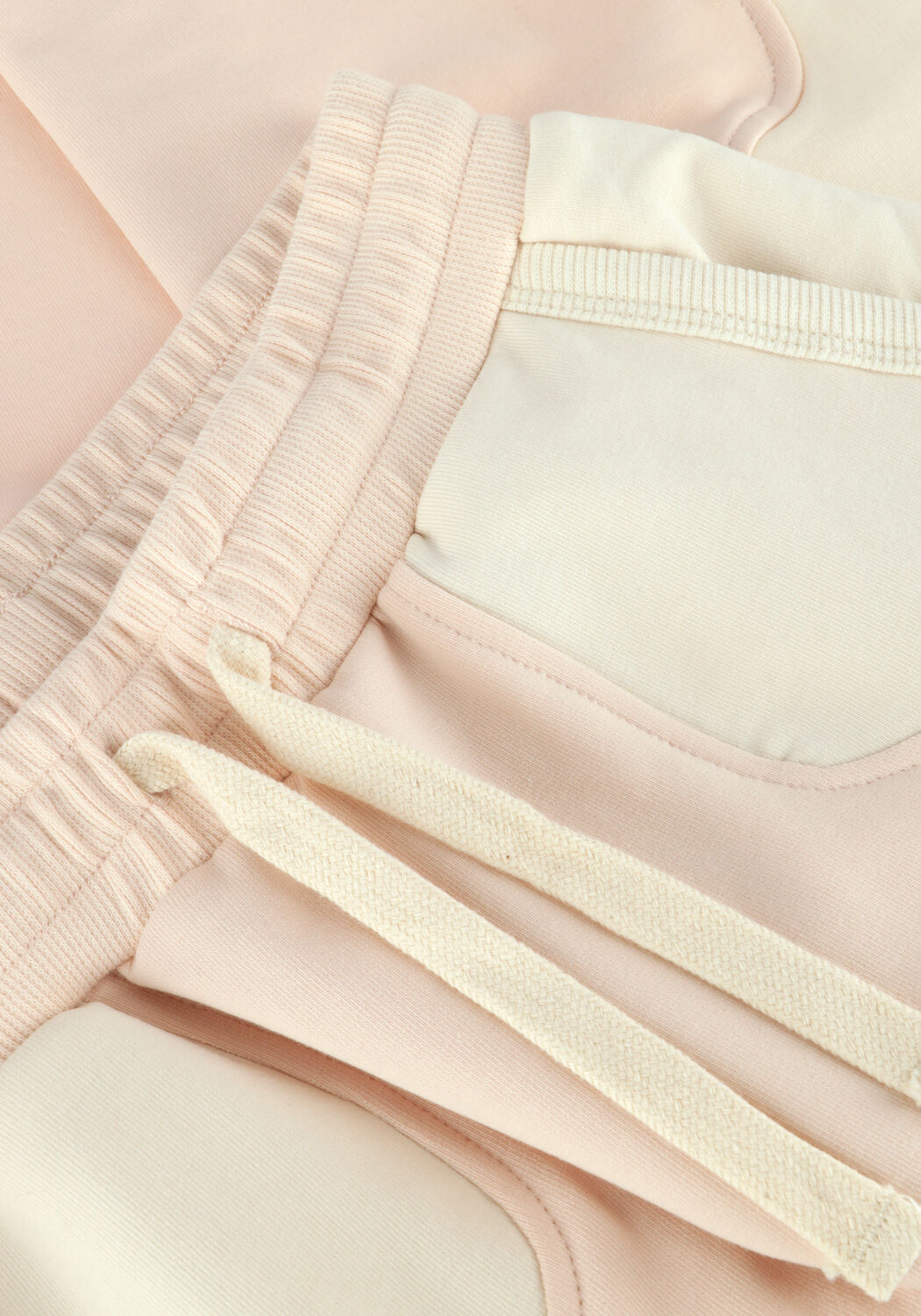 Beige RYLEE + CRU Joggingbroek WEST SWEATPANT SHELL - large