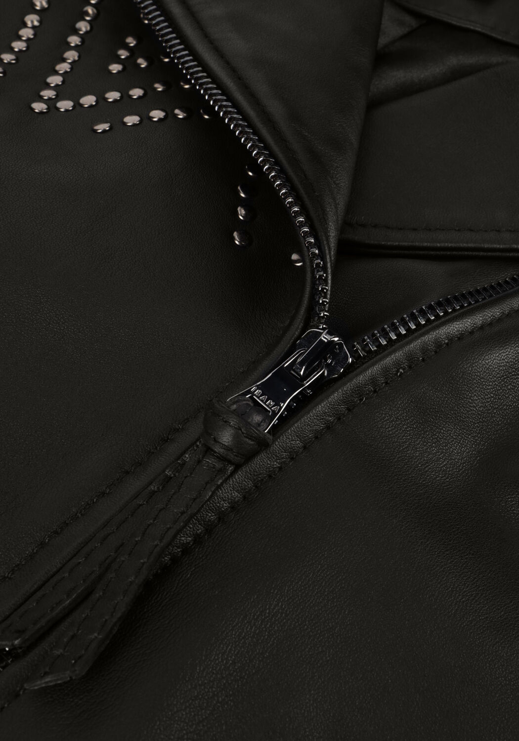 IBANA Veste en cuir BLINN en noir - large