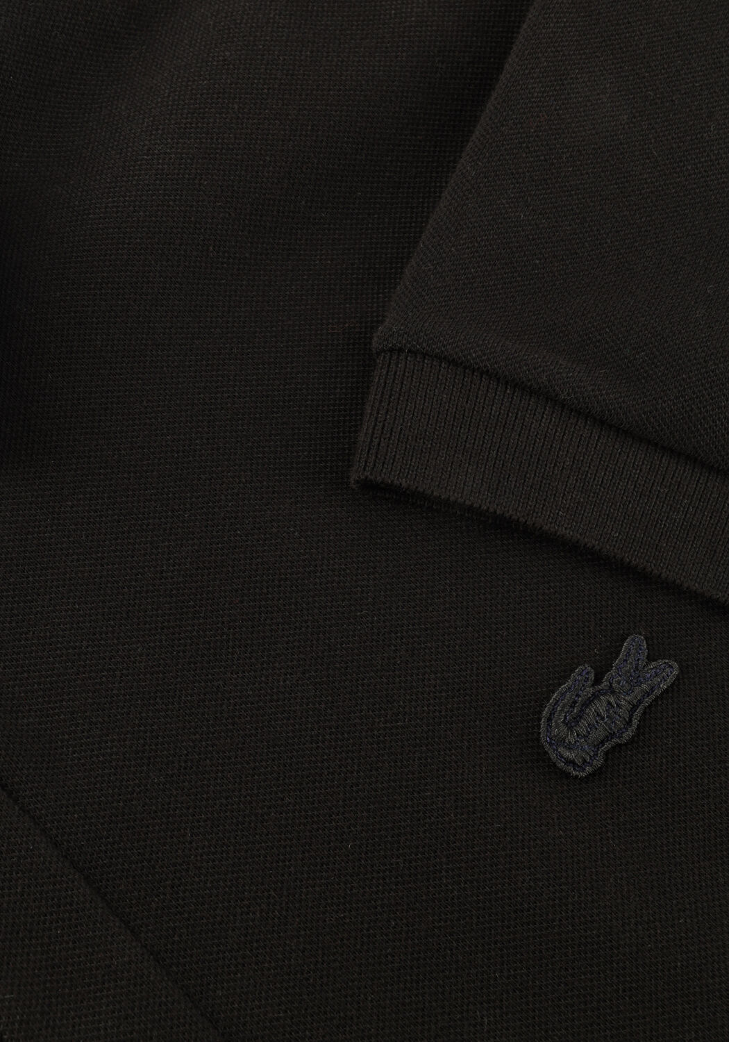 LACOSTE Polo REGULAR FIT COTTON BLEND POLO SHIRT en noir - large