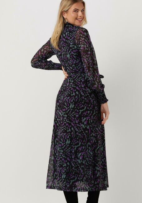 JANSEN AMSTERDAM Robe midi DIANNE en noir - large