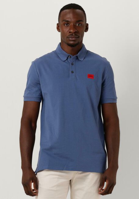 HUGO Polo DERESO232 en bleu - large