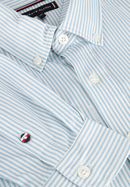 Blauwe TOMMY HILFIGER Casual overhemd ALLOVER REGULAR SHIRT LS Blauwe TOMMY HILFIGER Casual overhemd ALLOVER REGULAR SHIRT LS - large