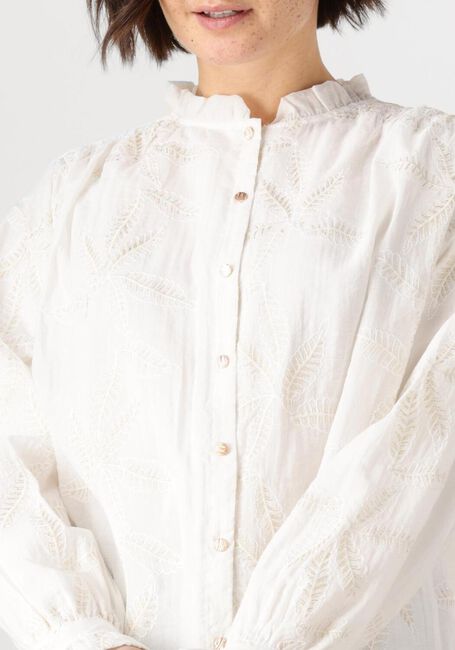 Witte NUKUS  JENNA BLOUSE EMBROIDERY - large