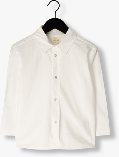 Witte KONGES SLOJD Klassiek overhemd COLE SHIRT - large