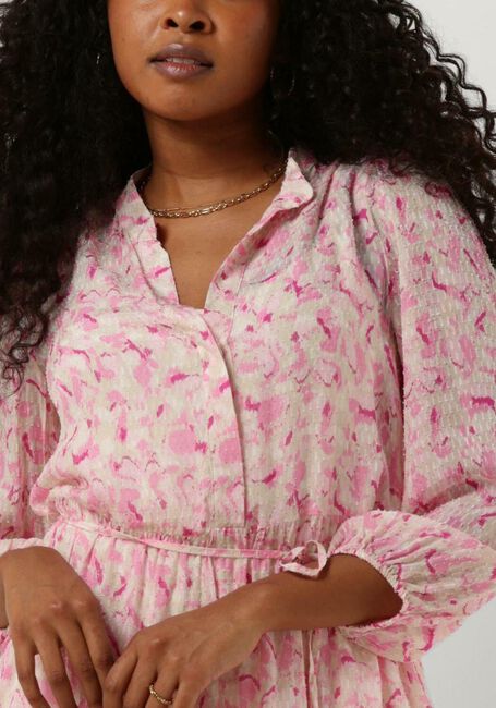 Roze LEVETE ROOM Midi jurk ANJA 1 - large