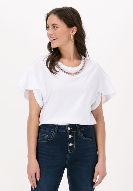 LIU JO T-shirt T-SHIRT MODA M/C en blanc - large